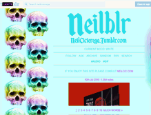 Tablet Screenshot of neilblr.com